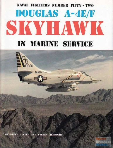 GIN052 Naval Fighter #52 - Douglas A-4E A-4F Skyhawk in Marine Service