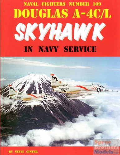 GIN109 Naval Fighter #109 - Douglas A-4C A-4L Skyhawk in Navy Service