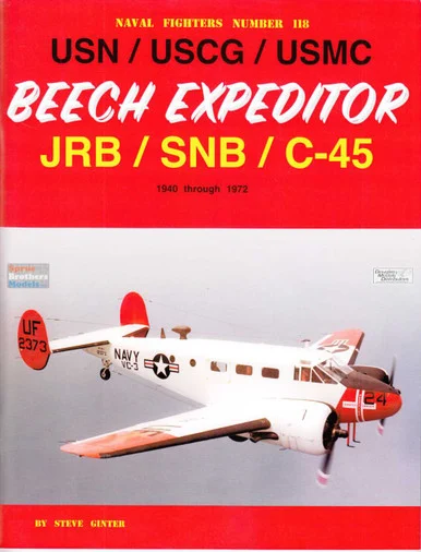 GIN118 Naval Fighter #118 - USN/USCG/USMC Beech Expeditor JRB/SNB/C-45