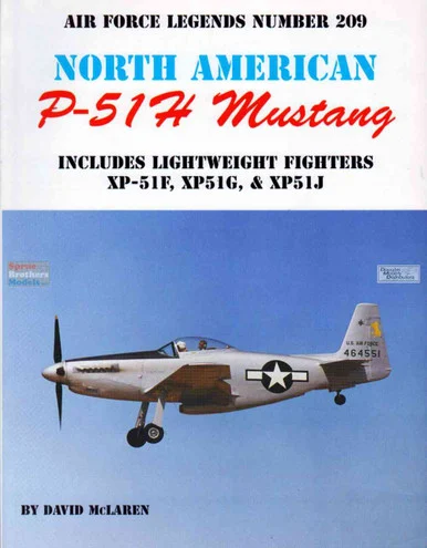 GIN209 Air Force Legends #209 - North American P-51H Mustang