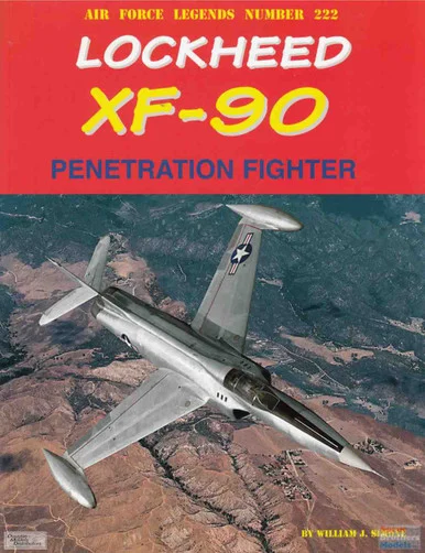 GIN222 Air Force Legends #222 - Lockheed XF-90 Penetration Fighter