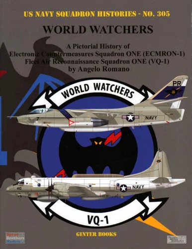 GIN305 Ginter Books #305 - US Navy Squadron Histories - World Watchers