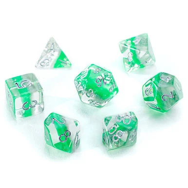Gate Keeper Games GKGE0290: Eclipse Dice: Elf King 7 Dice Set - Gatekeeper