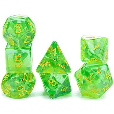 Gate Keeper Games GKGID222-7d: Inclusion Dice: Dice Goblin 7 Dice Set