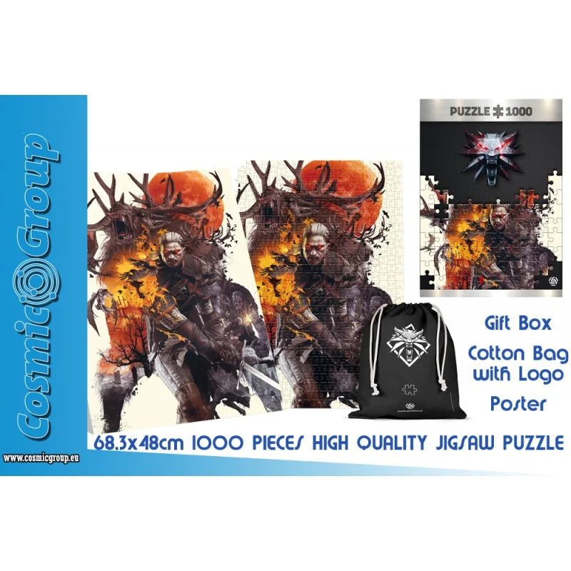 The witcher-monsters 1000 pcs puzzle