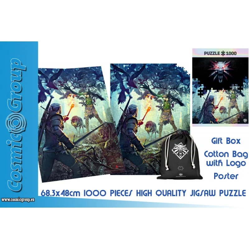The witcher-leshen 1000 pcs puzzle