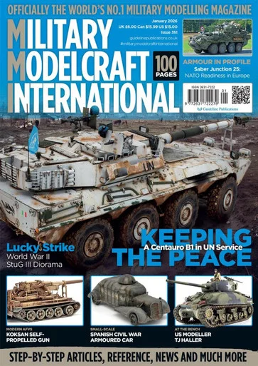Military Modelcraft International Magazine January 2026 Issue 350 - Guideline Publications