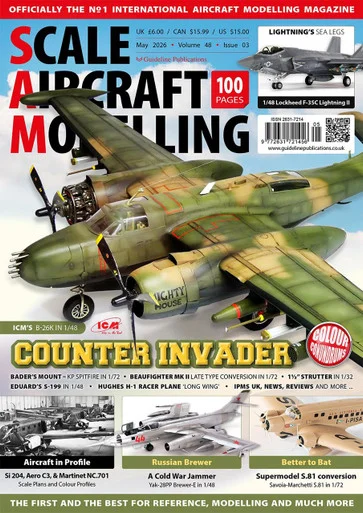 Scale Aircraft Modelling Magazine Volume 48 Issue 3 - May 2026