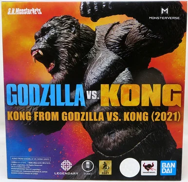 Bandai 2532591 Kong From Movie Godzilla Vs Kong 2021 S.H. MonsterArts Figure