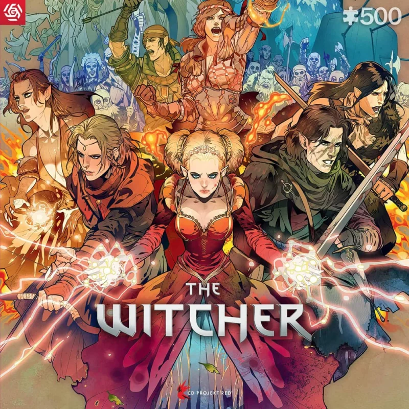 The Witcher puzzle Gaming Scoia'tael (500 pieces) - Good Loot