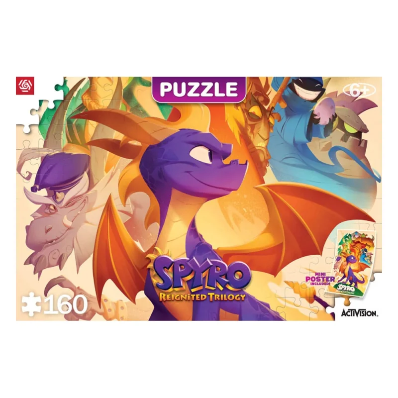 Spyro Reignited Trilogy puzzle Kids Heroes (160 pieces) - Good Loot