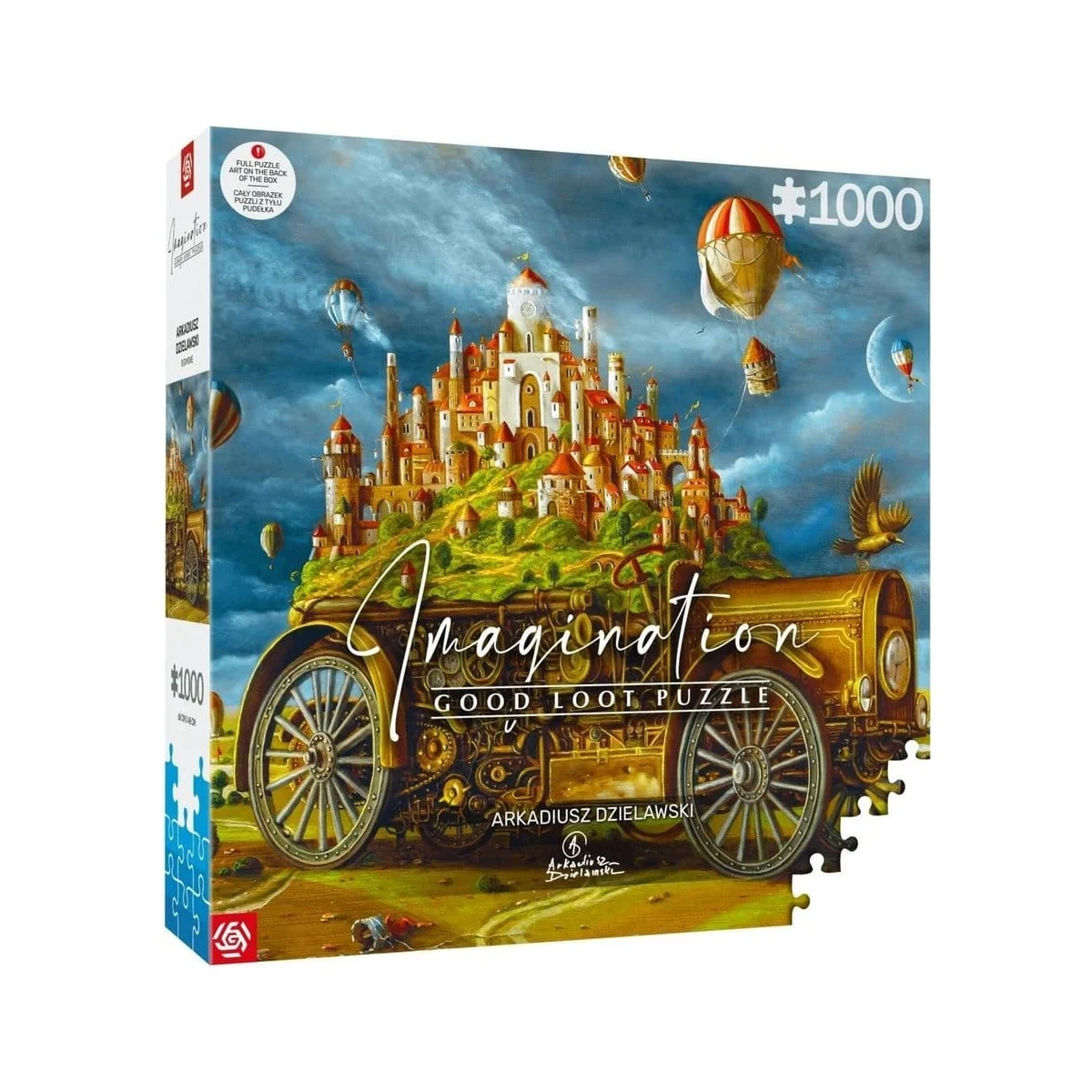 Puzzle Imagination Series Arkadiusz Dzielawski Wielka przeprowadzka (1000 pieces) - Good Loot