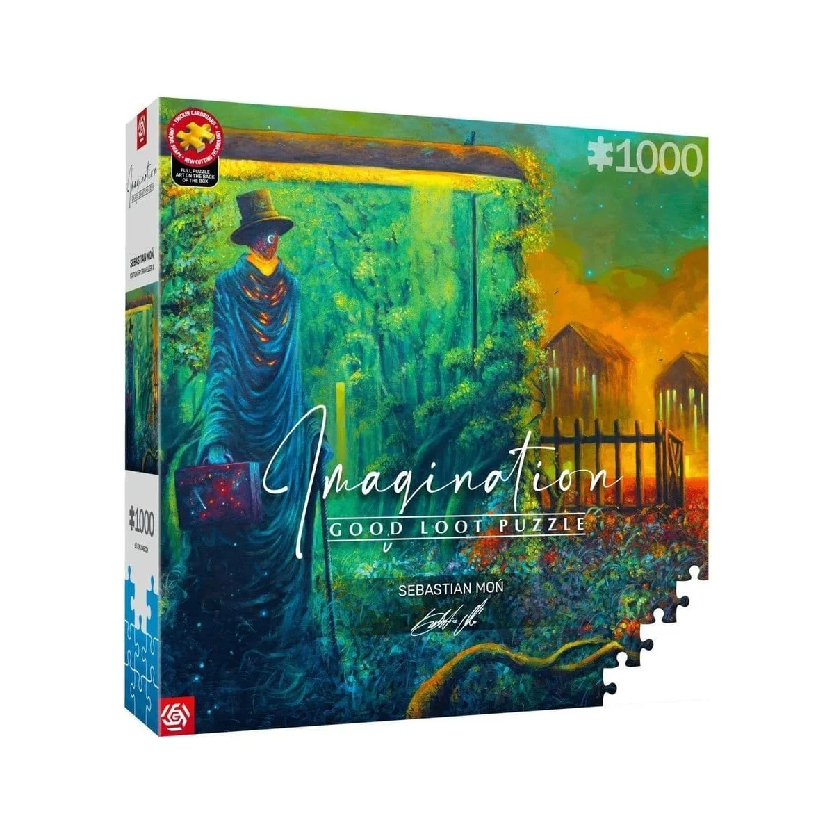 Imagination Series Sebastian Mon Stationary Traveller II Puzzle (1000 pieces) - Good Loot
