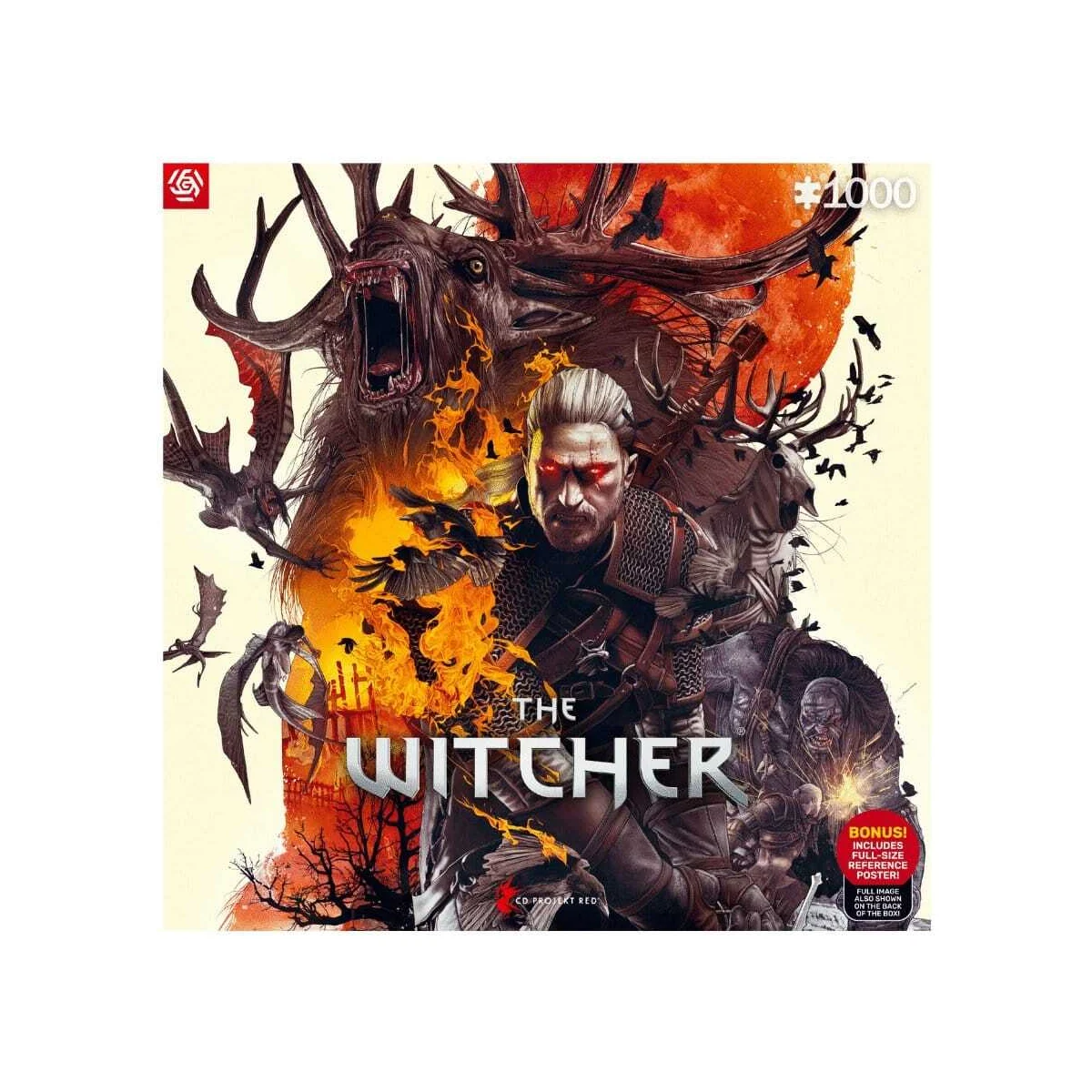 The Witcher puzzle Monsters (1000 pieces) - Good Loot