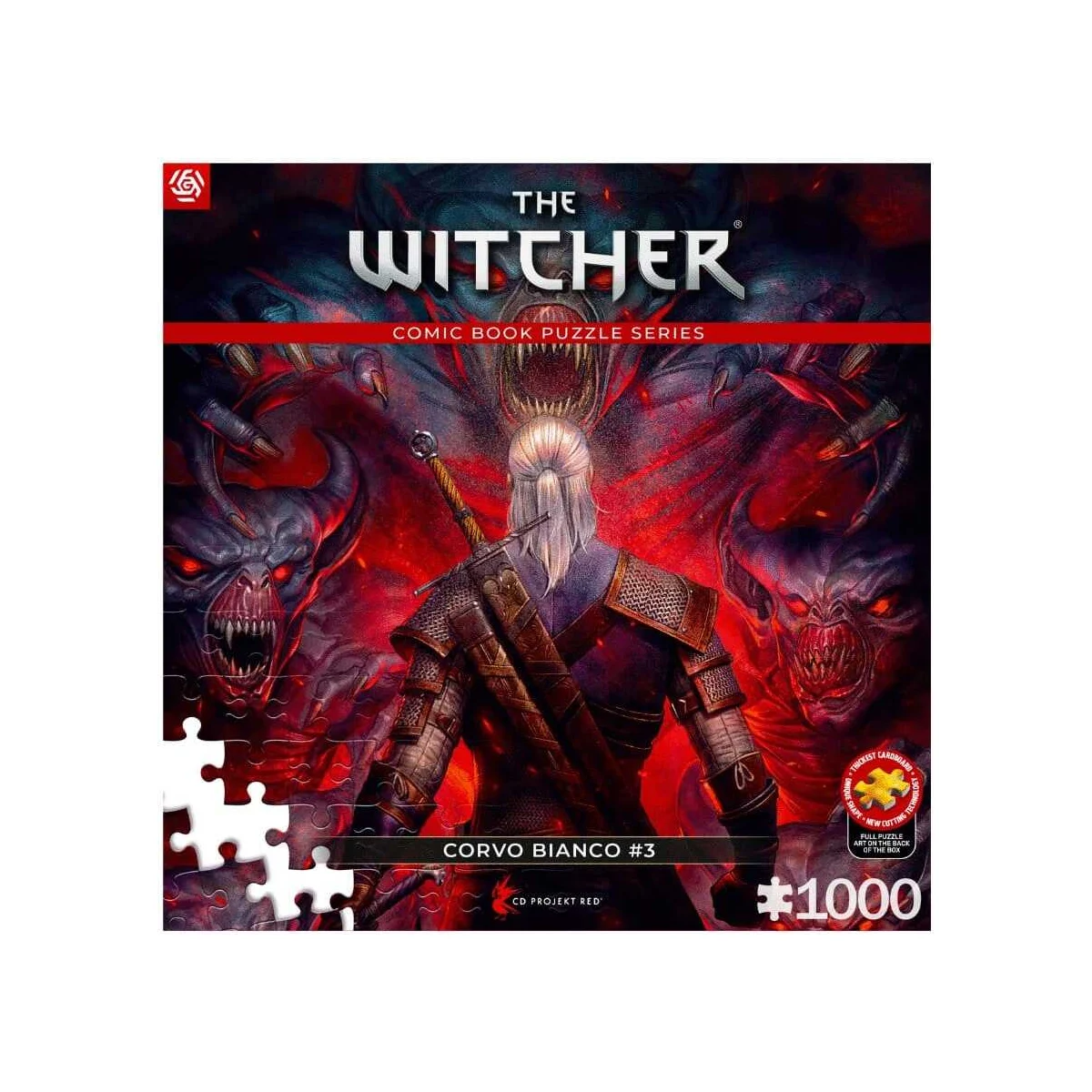The Witcher puzzle Corvo Bianco (1000 pieces) - Good Loot