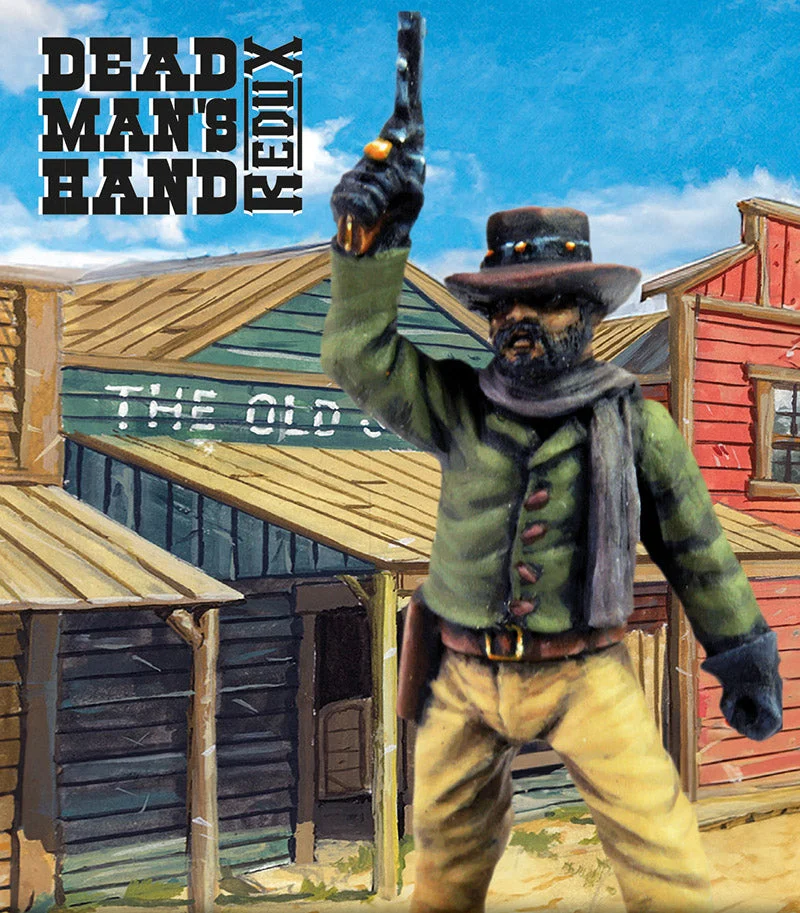 Great Escape Games Dead Man’s Hand Cowboys 28mm Scale Metal Figures