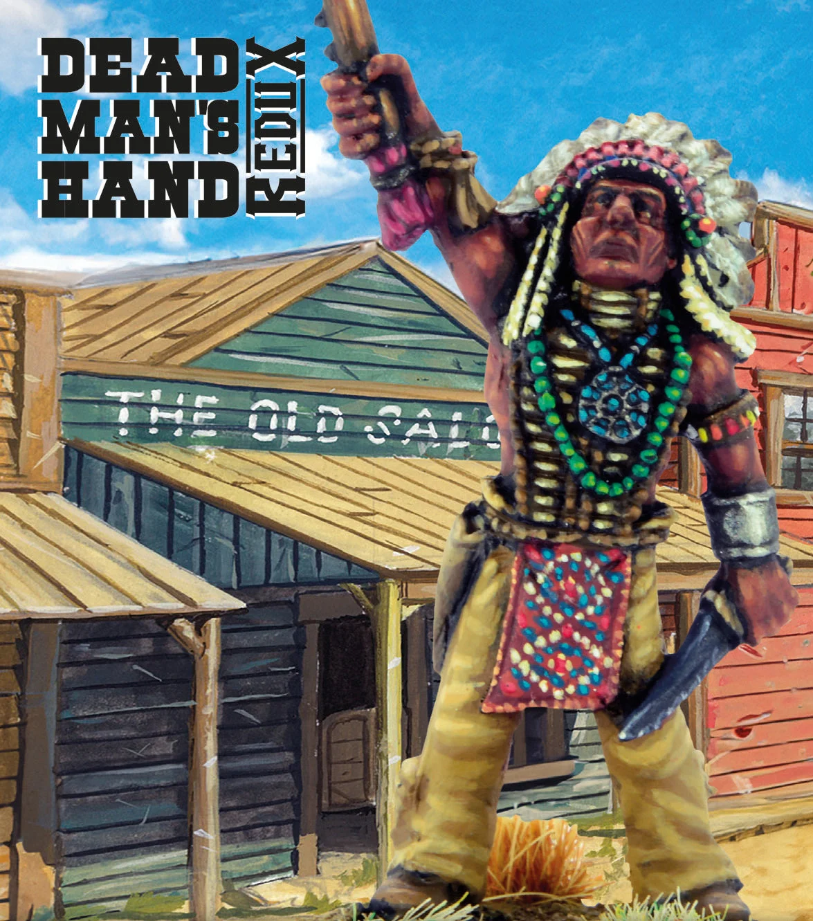 Dead Man’s Hand Plains Indians 28 mm Scale Metal Figures - Great Escape Games