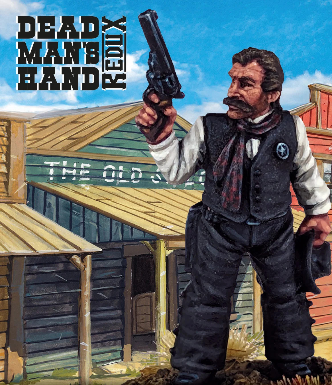Great Escape Games Dead Man’s Hand Texas Rangers 28mm Scale Metal Figures