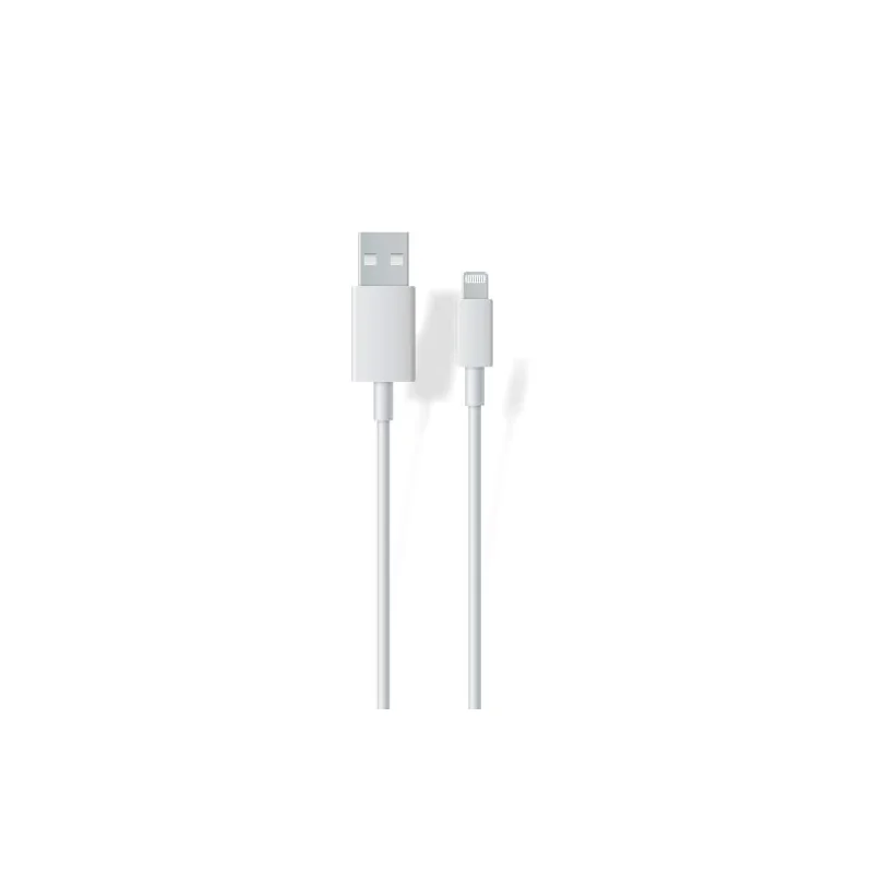 Charge and Data Cable for iPhone / 2A - 2M - White