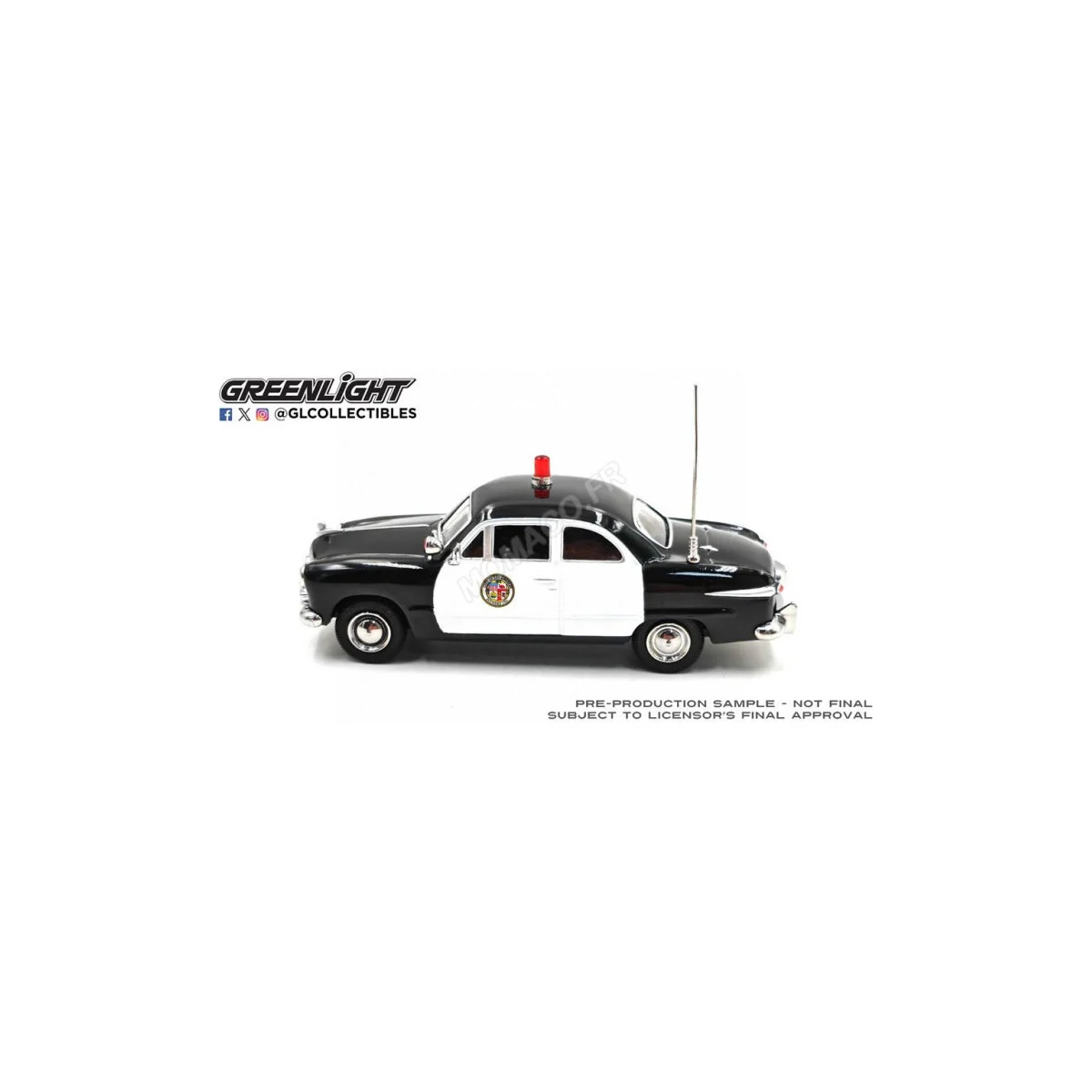 Ford 1949 "los angeles police department" (lapd) (out of stock) Die cast - GREENLIGHT