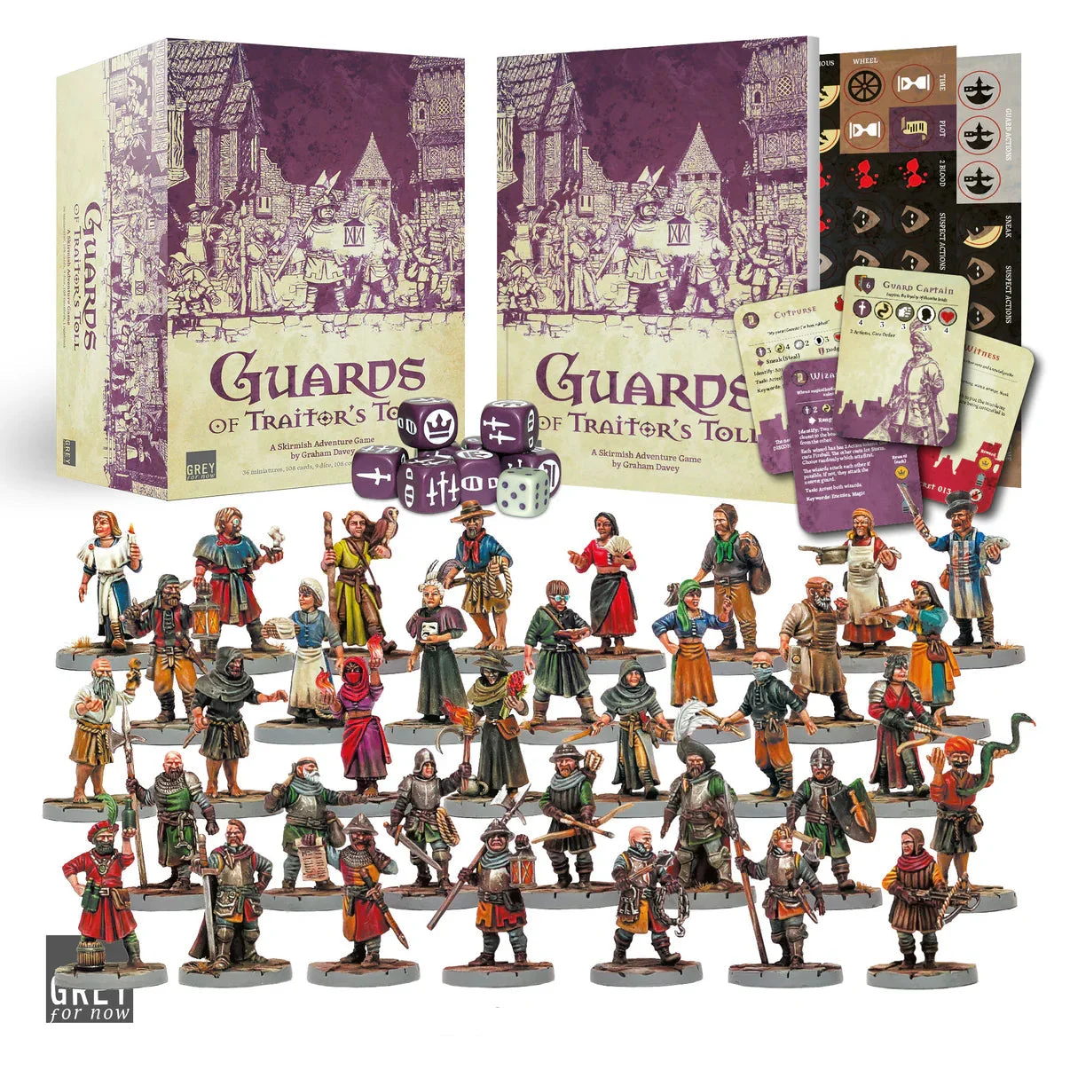Grey For Now Games Guards of Traitor’s Toll 28mm Skirmish Adventure Game