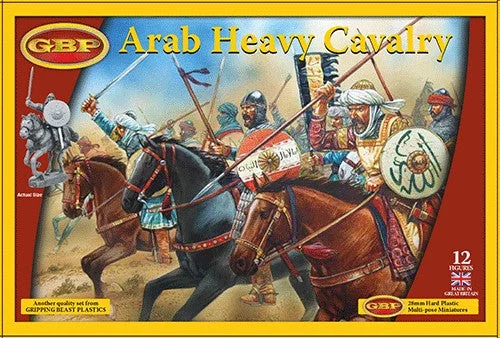 Gripping Beast Arab Heavy Cavalry 10th–13th Century, 28mm Scale Plastic Figures