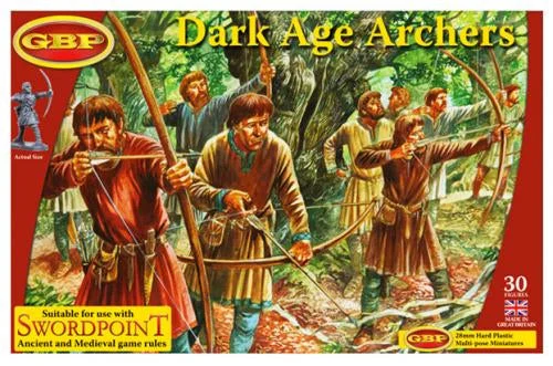 Gripping Beast Dark Age Archers 10th–13th Century 28mm Scale Plastic Figures