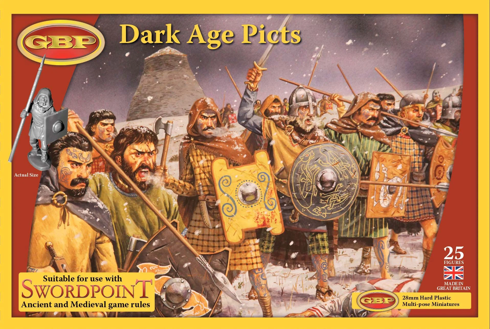 Gripping Beast Dark Age Picts, 28mm Scale Plastic Figures