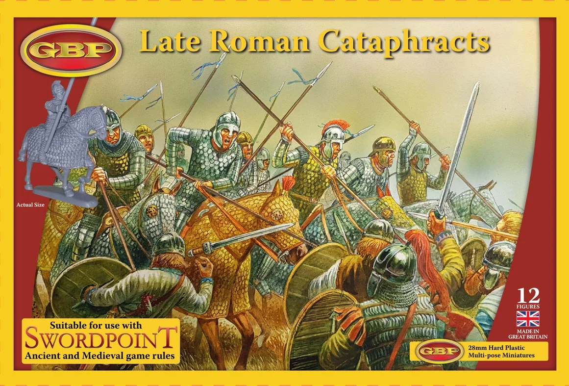Gripping Beast Late Roman Cataphracts 28mm Scale Plastic Figures