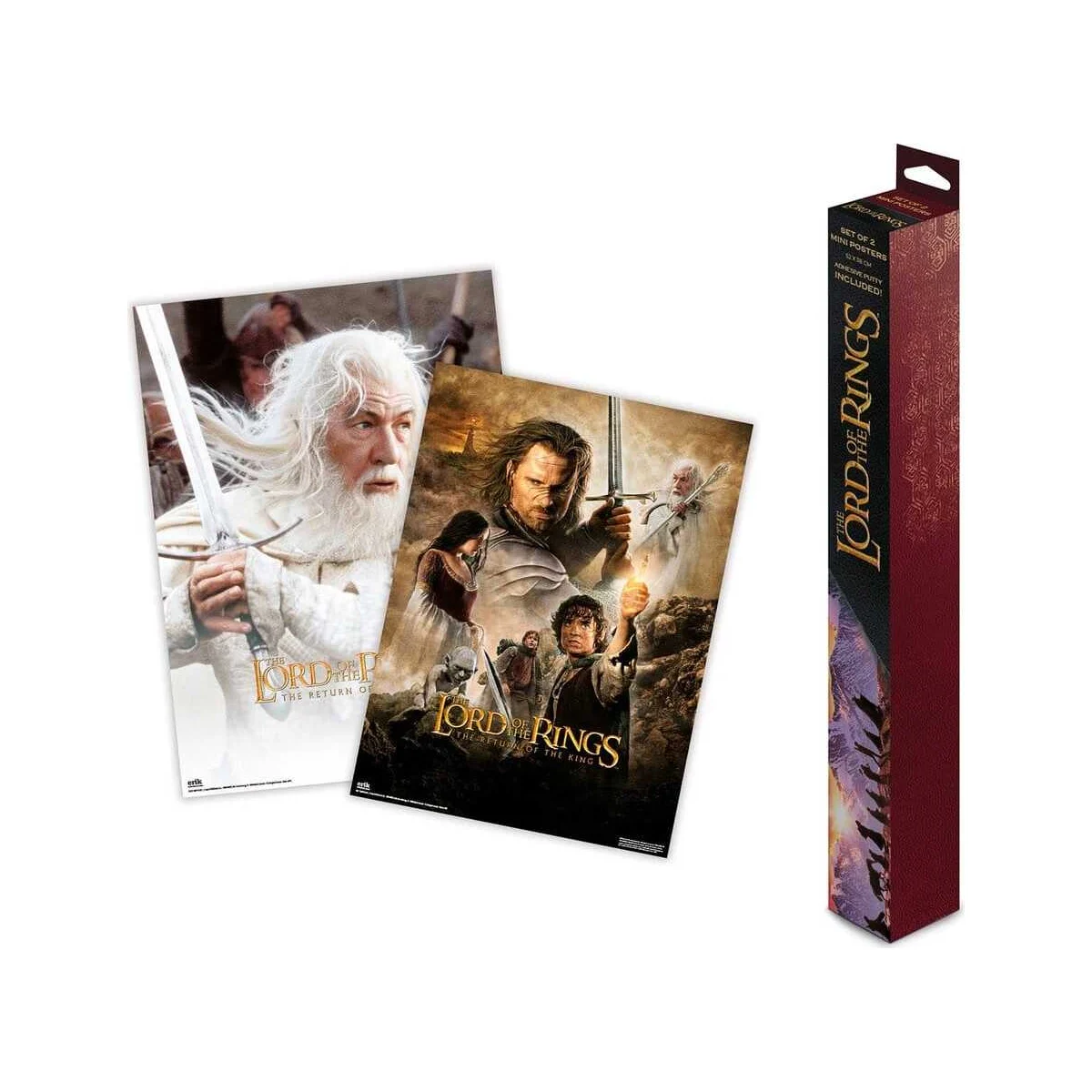 The Lord of the Rings Poster 38 x 52 cm Set of 2 - Grupo Erik