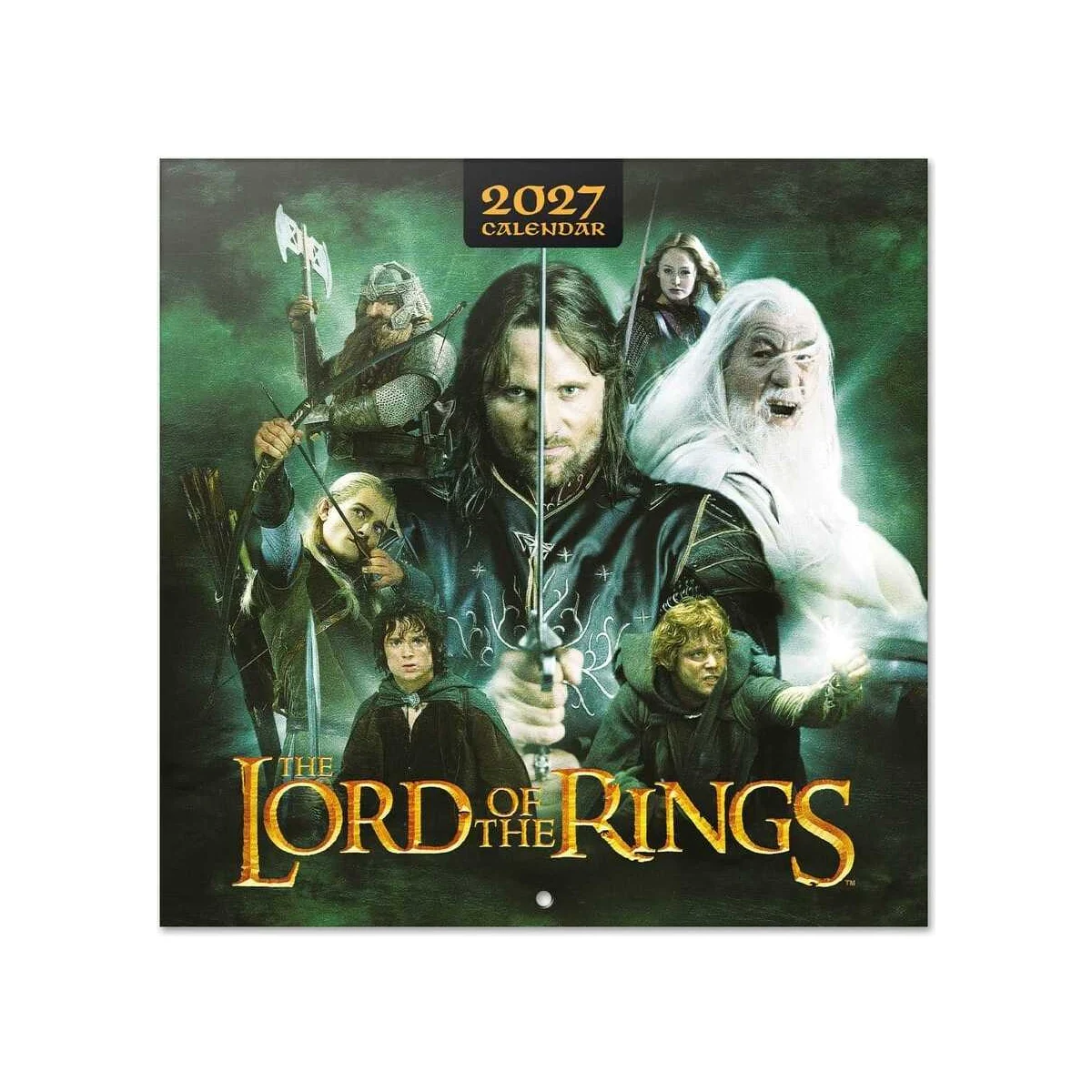The Lord of the Rings Wall Calendar 2027 30 x 30 cm - Grupo Erik