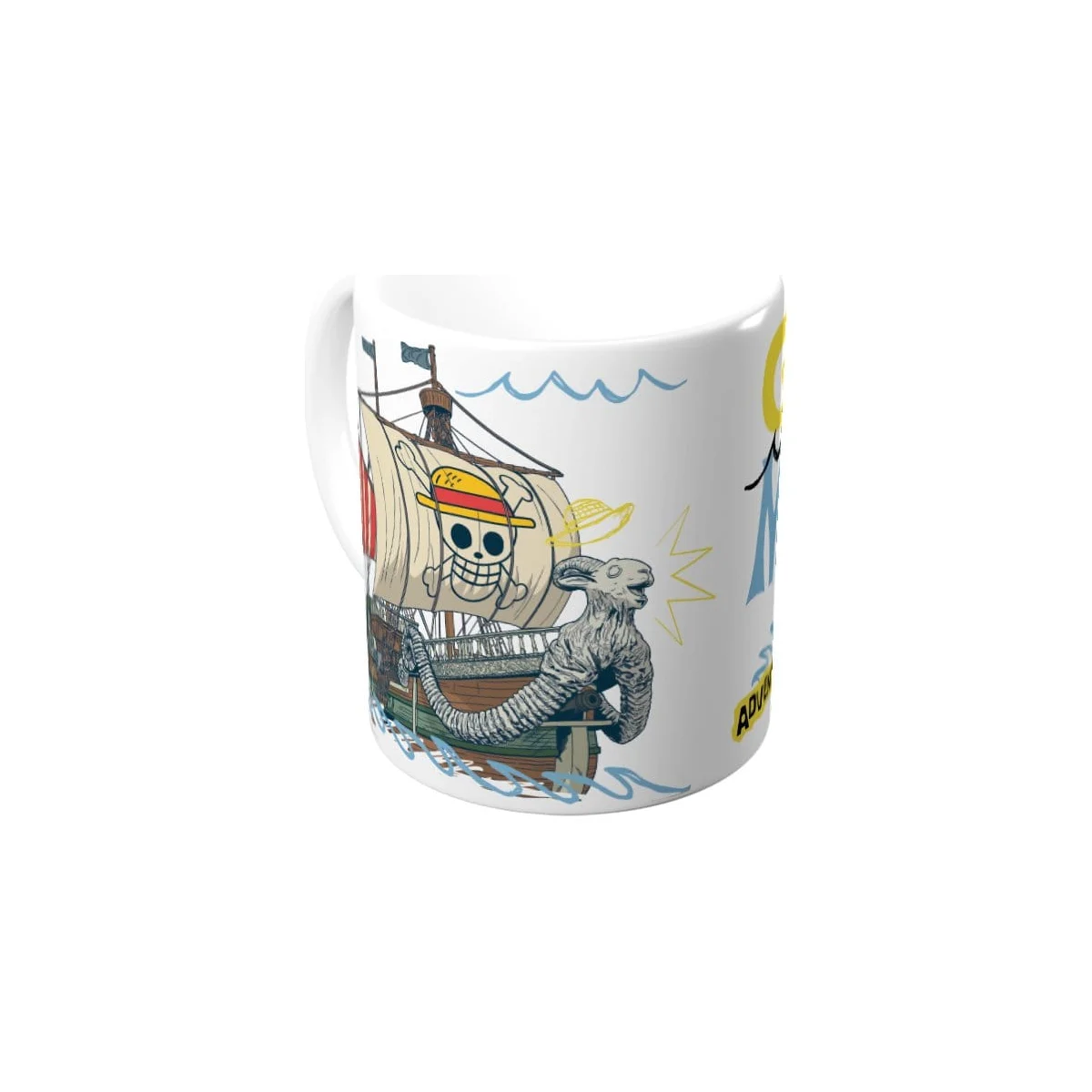 One Piece Netflix mug Going Merry 350 ml - Grupo Erik