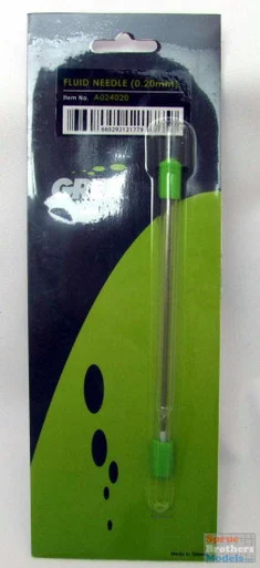GRXA024020 Grex Fluid Needle 0.20mm (TG2/TS2 Part #14)