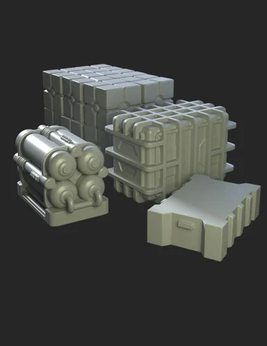 1/72 Green Strawberry Hangar eqipment vol.III Upgrade Set