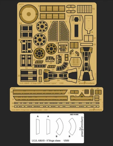 1/350 Green Strawberry I.K.S. Amar - K´tinga class