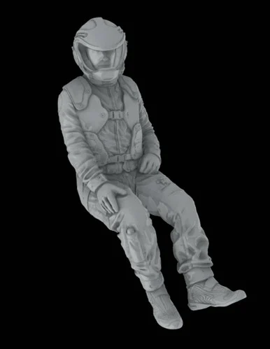 Green Strawberry Colonial pilot -Viper Mk.VII