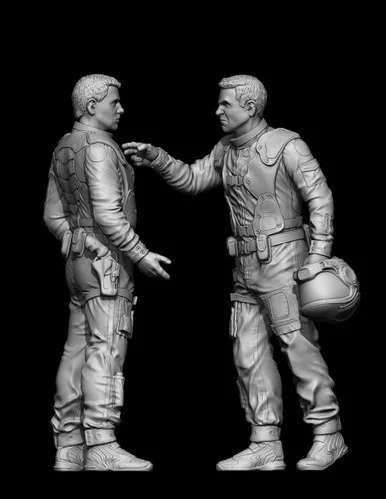 1/32 Green Strawberry Colonial pilots v.1 - your fault
