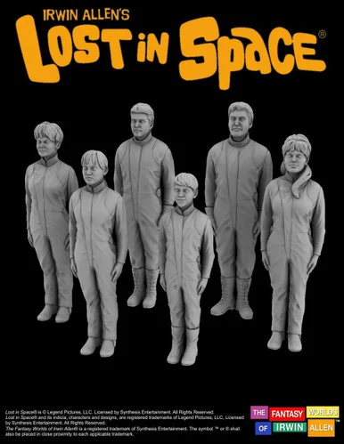 1/35 Green Strawberry Lost In Space - Crew in Freezing Tubes