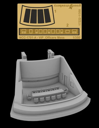 1/350 Green Strawberry USS Enterprise NCC-1701-A - VIP Officers Mess Upgrade Set