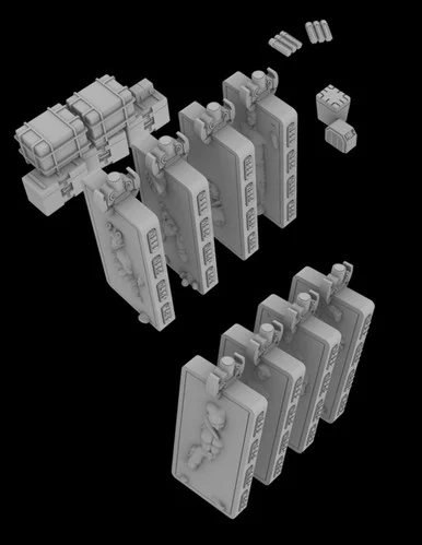 1/72 Green Strawberry Razor crest - Cargo stuff - carbonites