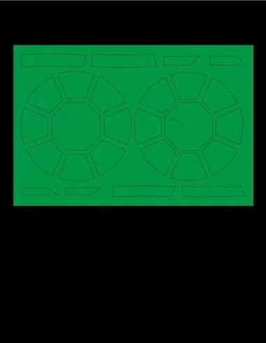 1/32 Green Strawberry TIE Fighter - studio scale