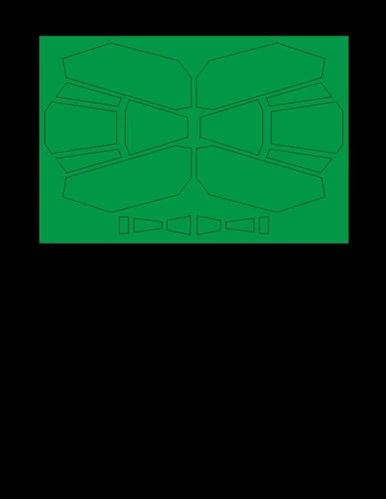 Green Strawberry DUNE - Atreides Ornithopter