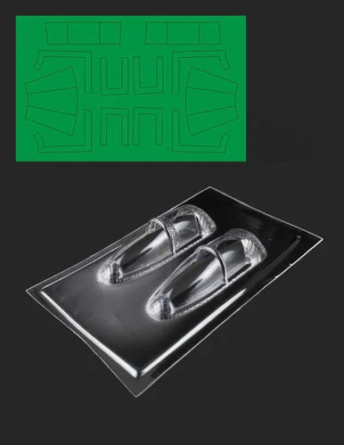 Green Strawberry RZ 1 A-Wing Clear Canopy