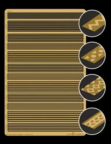 Ornamental stripes - universal Vol.V