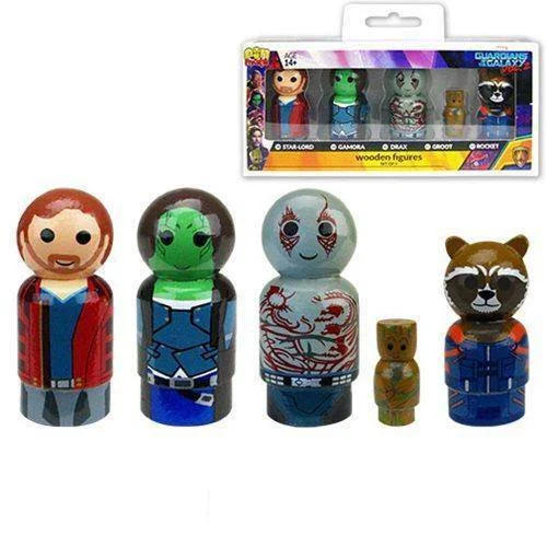 Guardians of the Galaxy Vol. 2 Pin Mate Wooden Figure Set of 5 - Bif Bang Pow!