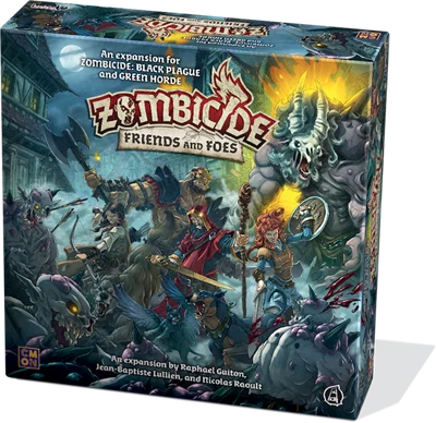 Zombicide Green Horde: Friends and Foes Expansion Game Set - CMON