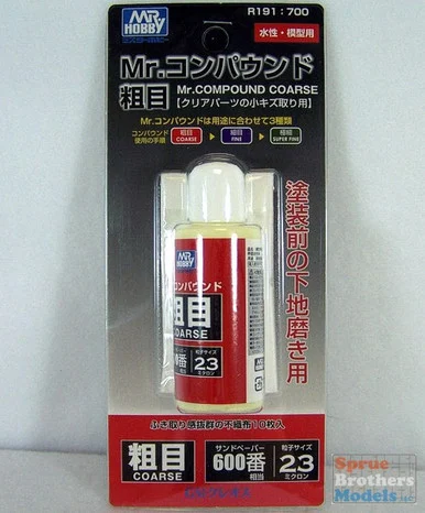 GUNR191 Gunze Sangyo Mr Compound - Coarse 25cc #R191