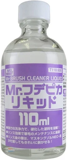GUNT118 Gunze Sangyo Mr Brush Cleaner Liquid - 110ml