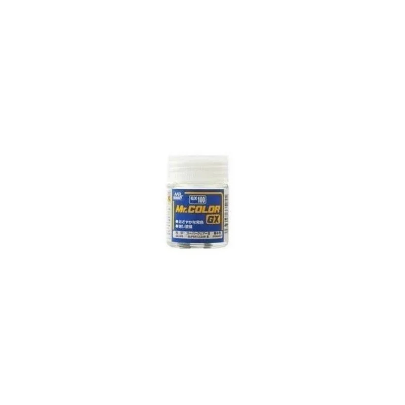 Gunze gx100 mr. color gx super clear iii (18 ml) unit price Paint