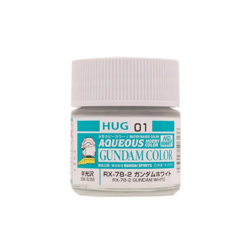 HUG-001 - Aqueous Gundam Color (10ml) RX-78-2 GUNDAM WHITE